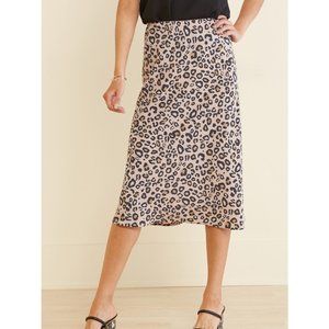 Sanctuary Leopard Midi Skirt